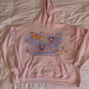 Handmade/hand drawn hoodie